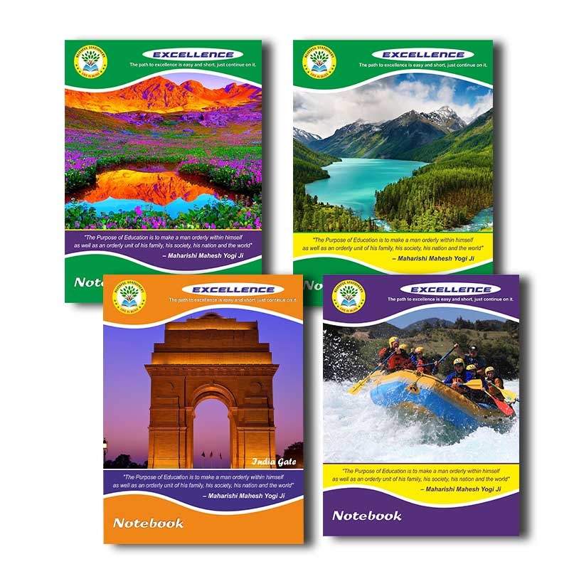 Excellence-Royal-Notebook-152p-Four-Line-Pack-of-Four-G1